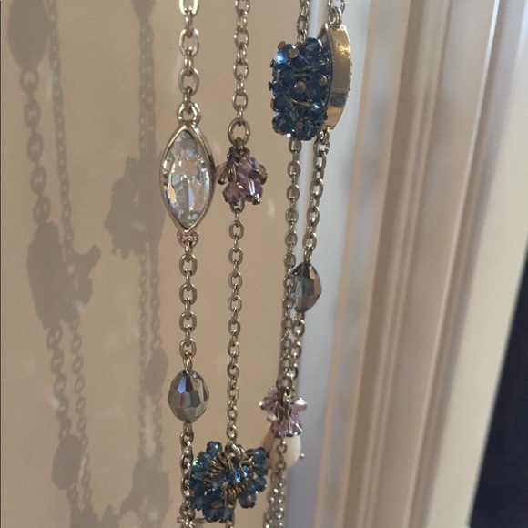 White House Black Market Jewelry - 🌵CCO- WHBM Rhinestone Necklace